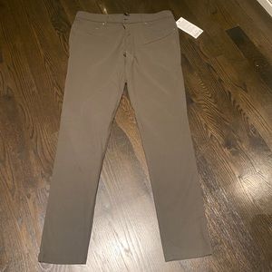 NWT Lululemon Skinny ABC Pant Olive Green 36